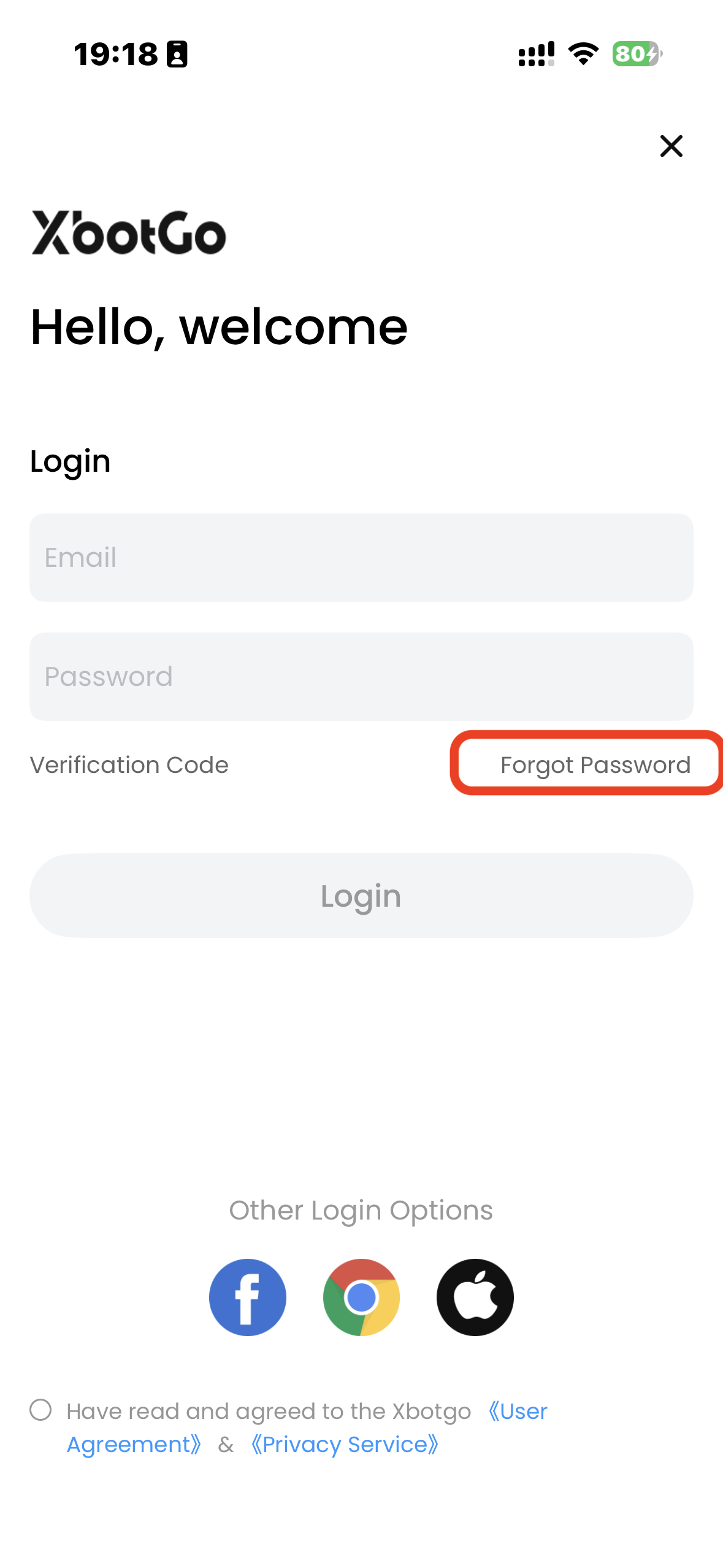 How to reset or change my XbotGo account password? – XbotGo